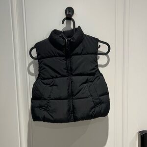 NWT Zara black puffer vest toddler (boys)